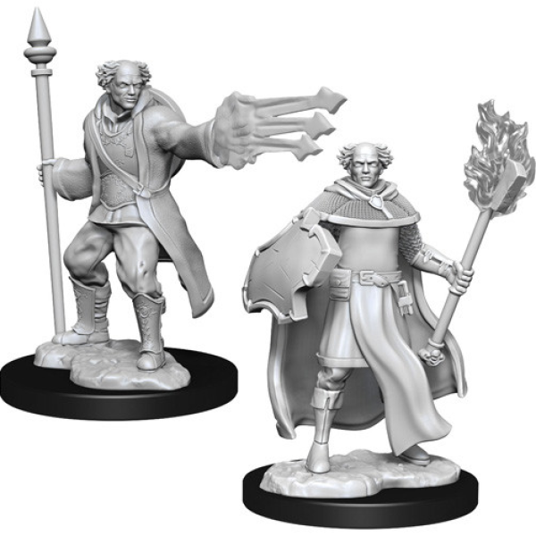 D&D - Nolzur's Marvelous Unpainted Minis: Male Multiclass Cleric & Wizard